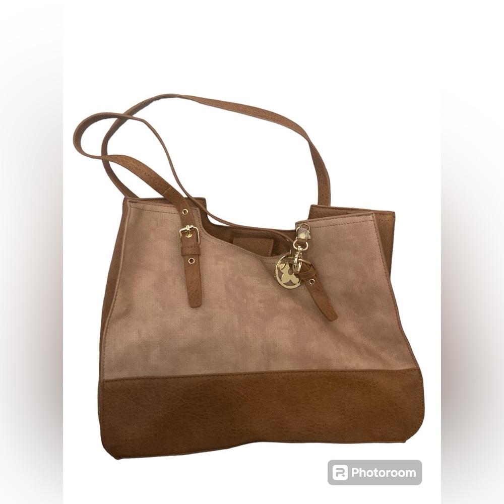 Bueno Pink and Brown Purse - Picture 2 of 6